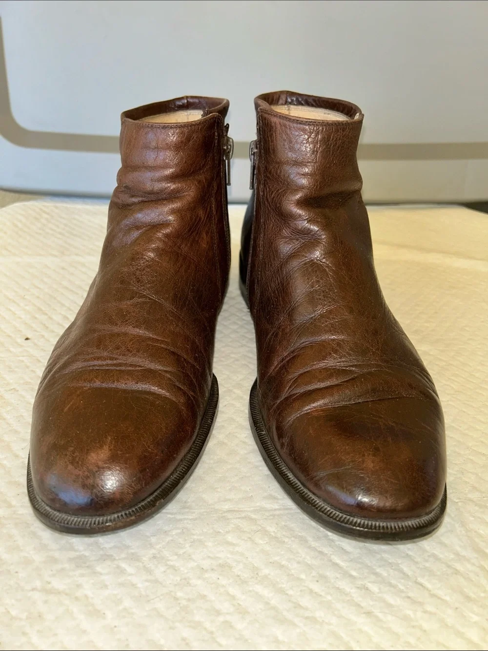 Bally Men's Brown Leather Chukka Boots